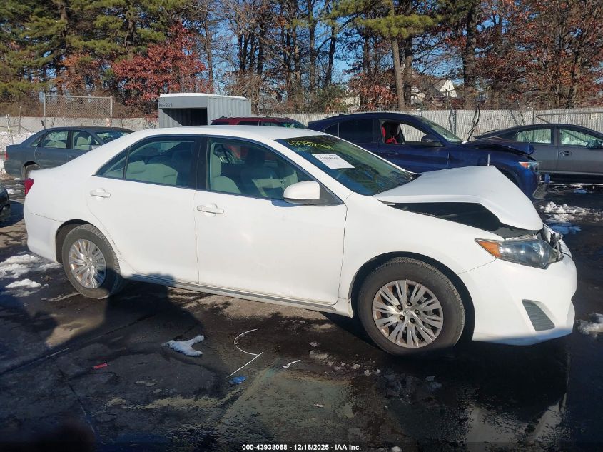 2012 Toyota Camry Le VIN: 4T1BF1FK5CU574950 Lot: 43938068