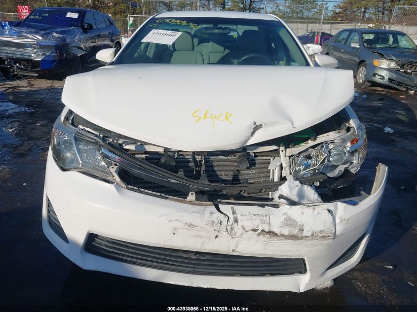 2012 Toyota Camry Le VIN: 4T1BF1FK5CU574950 Lot: 43938068