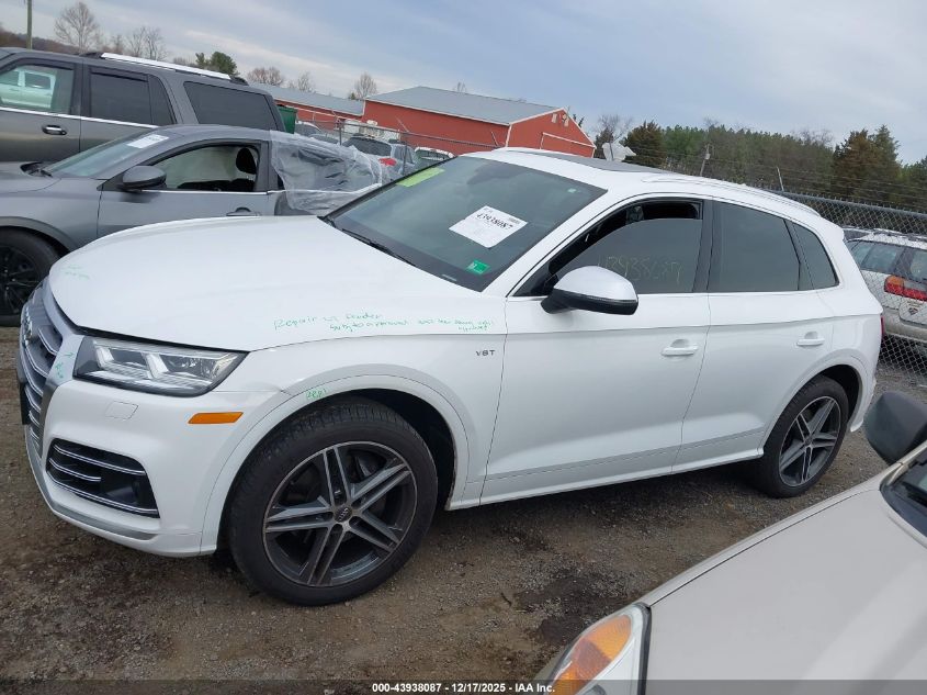 2018 Audi Sq5 3.0T Premium Plus VIN: WA1C4AFY7J2230106 Lot: 43938087