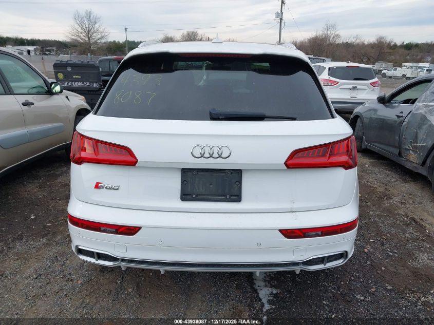 2018 Audi Sq5 3.0T Premium Plus VIN: WA1C4AFY7J2230106 Lot: 43938087