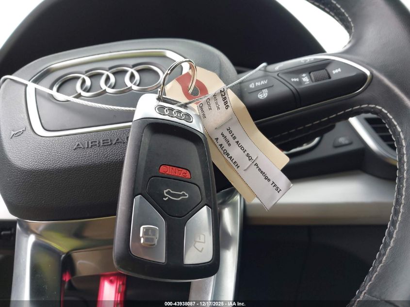 2018 Audi Sq5 3.0T Premium Plus VIN: WA1C4AFY7J2230106 Lot: 43938087
