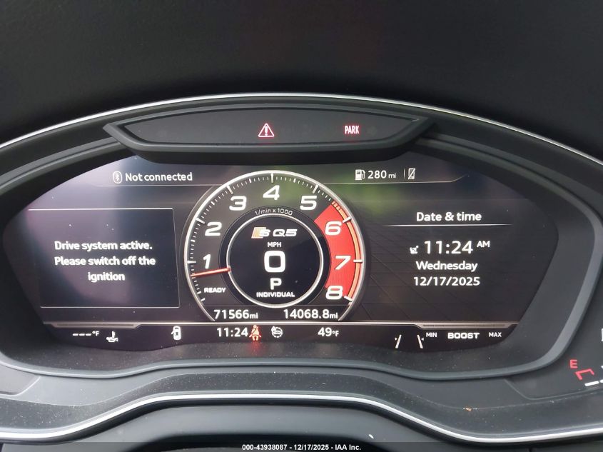 2018 Audi Sq5 3.0T Premium Plus VIN: WA1C4AFY7J2230106 Lot: 43938087