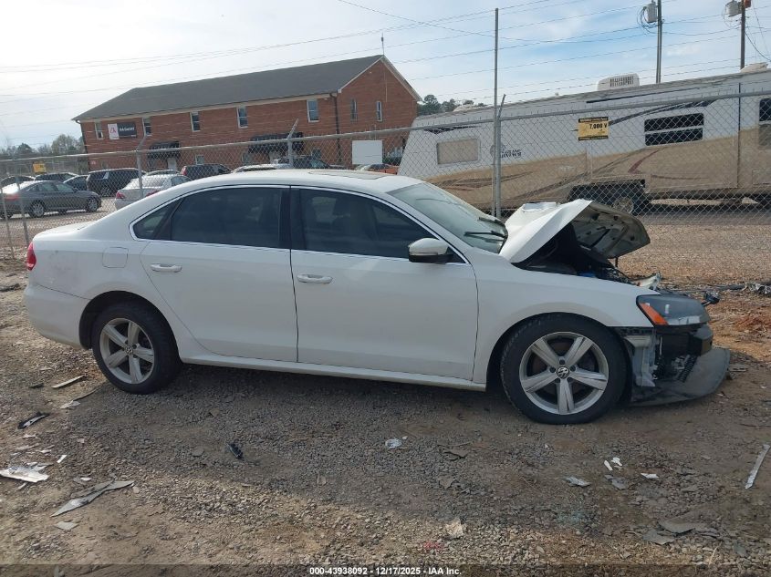 2013 Volkswagen Passat 2.0L Tdi Se VIN: 1VWBN7A35DC056416 Lot: 43938092