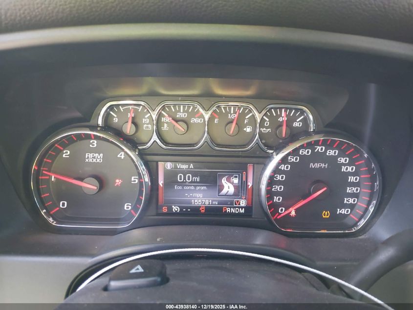 2015 GMC Sierra 1500 Sle VIN: 1GTR1UEC7FZ186204 Lot: 43938140