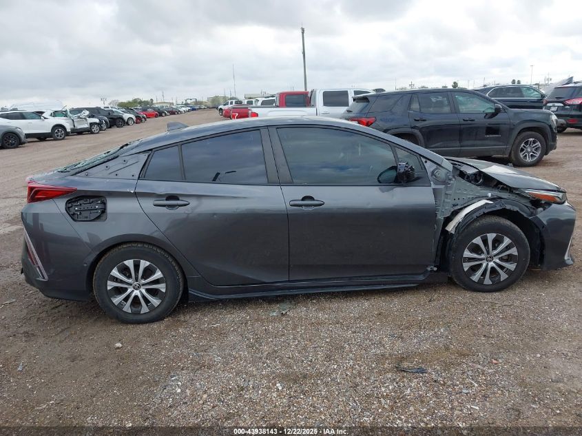 2021 Toyota Prius Prime Limited VIN: JTDKAMFP3M3179446 Lot: 43938143
