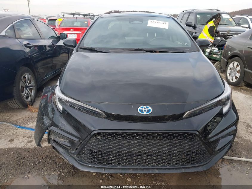2025 Toyota Corolla Hybrid Se VIN: JTDBCMFE4S3092886 Lot: 43938144