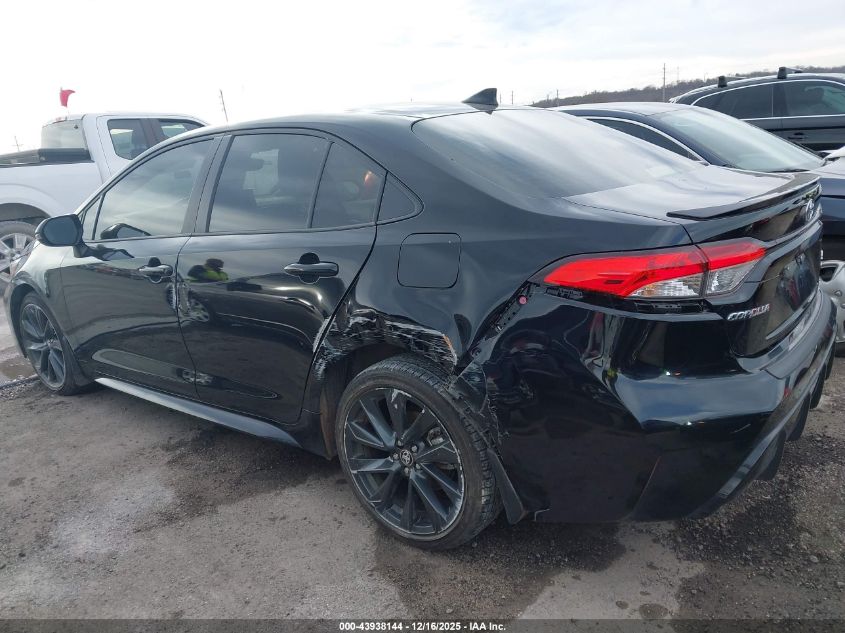 2025 Toyota Corolla Hybrid Se VIN: JTDBCMFE4S3092886 Lot: 43938144