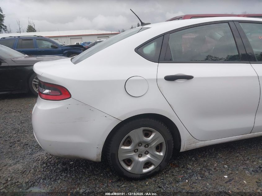 2013 Dodge Dart Se VIN: 1C3CDFAA1DD320054 Lot: 43938151