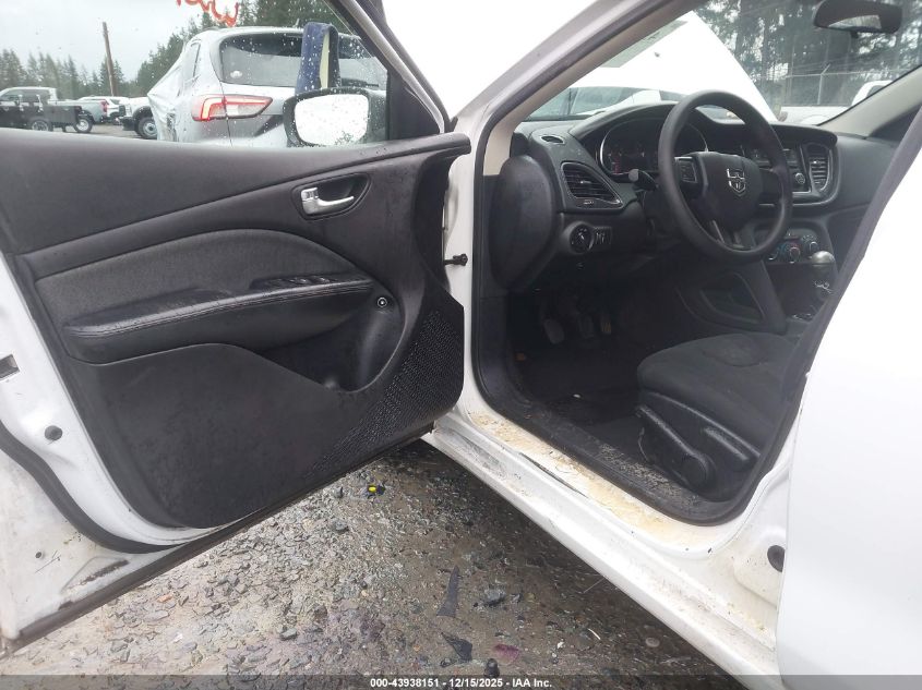 2013 Dodge Dart Se VIN: 1C3CDFAA1DD320054 Lot: 43938151