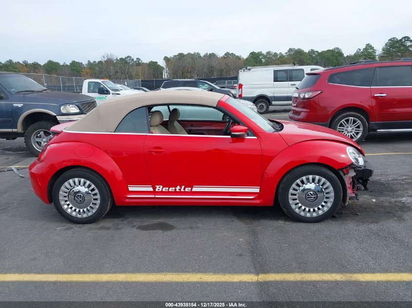 2014 Volkswagen Beetle 2.5L VIN: 3VW5P7AT4EM802295 Lot: 43938154