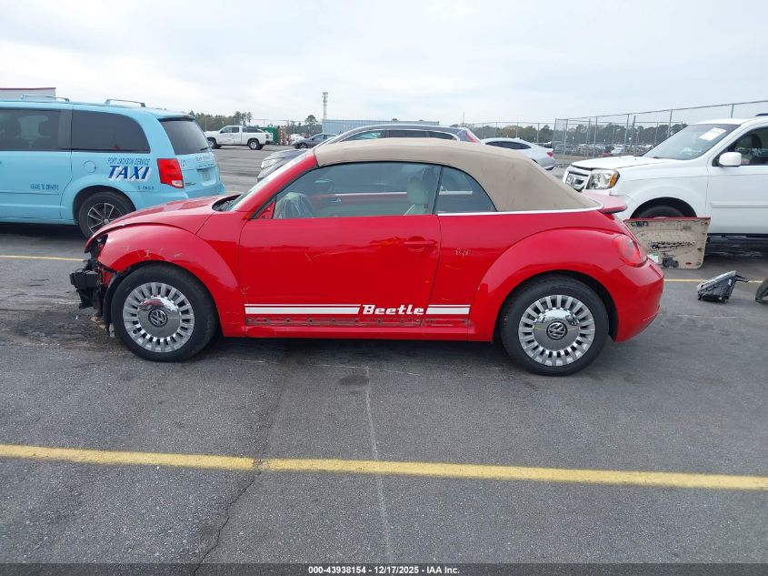 2014 Volkswagen Beetle 2.5L VIN: 3VW5P7AT4EM802295 Lot: 43938154