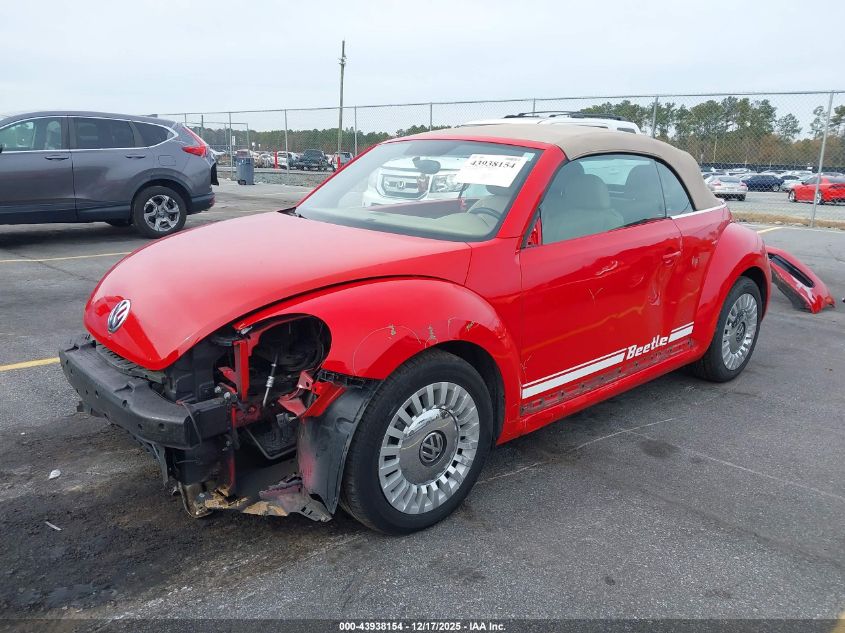 2014 Volkswagen Beetle 2.5L VIN: 3VW5P7AT4EM802295 Lot: 43938154