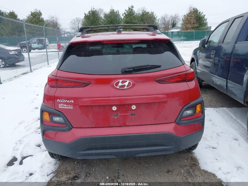2020 Hyundai Kona Sel VIN: KM8K22AAXLU474116 Lot: 43938156
