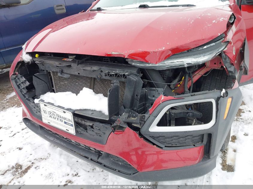 2020 Hyundai Kona Sel VIN: KM8K22AAXLU474116 Lot: 43938156