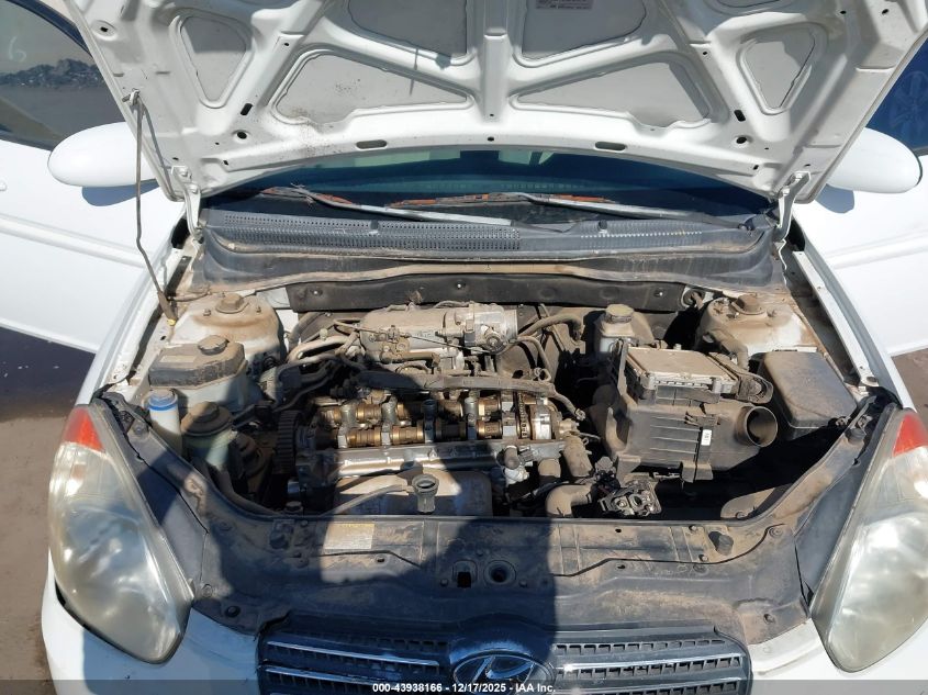 2007 Hyundai Accent Gls VIN: KMHCN46CX7U139042 Lot: 43938166