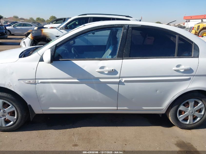 2007 Hyundai Accent Gls VIN: KMHCN46CX7U139042 Lot: 43938166