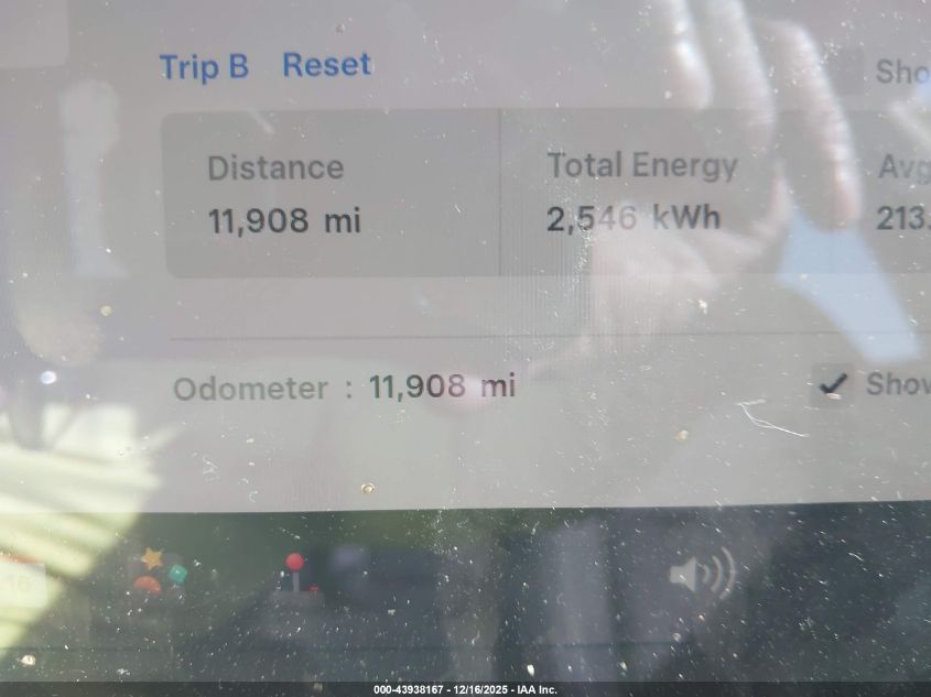 2025 Tesla Model 3 Long Range Rear-Wheel Drive/Standard Rear-Wheel Drive VIN: 5YJ3E1EA1SF934355 Lot: 43938167