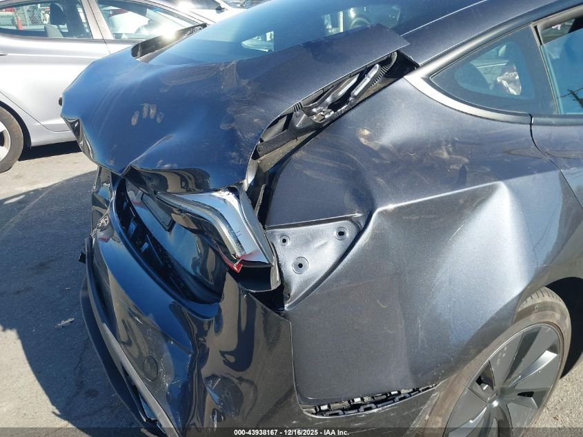 2025 Tesla Model 3 Long Range Rear-Wheel Drive/Standard Rear-Wheel Drive VIN: 5YJ3E1EA1SF934355 Lot: 43938167