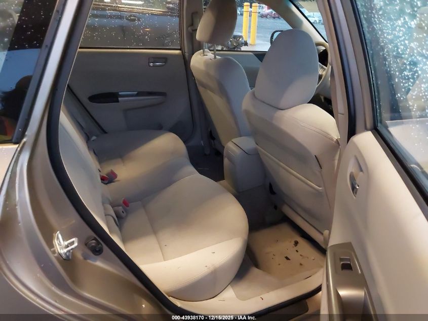 2008 Subaru Impreza 2.5I VIN: JF1GH61668H816159 Lot: 43938170