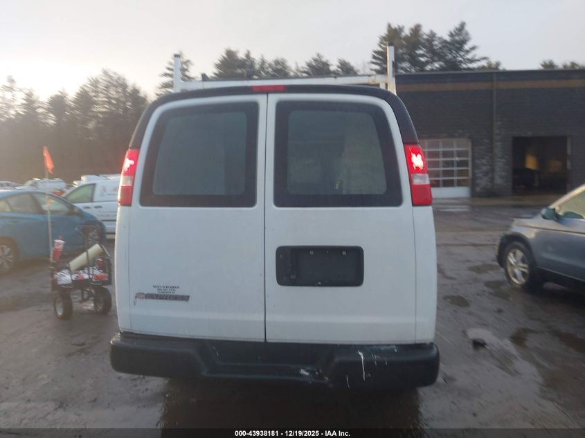 2019 Chevrolet Express 2500 Work Van VIN: 1GCWGAFP1K1354915 Lot: 43938181