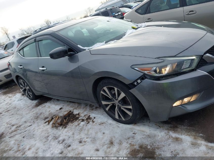 2017 Nissan Maxima 3.5 S VIN: 1N4AA6AP2HC416745 Lot: 43938185