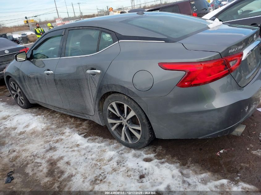 2017 Nissan Maxima 3.5 S VIN: 1N4AA6AP2HC416745 Lot: 43938185