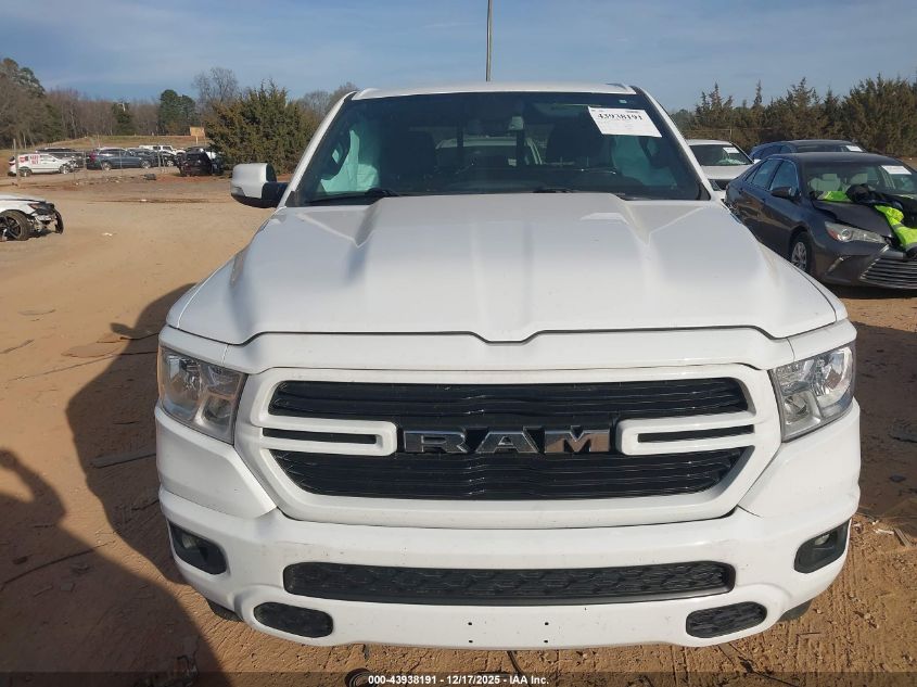 2019 Ram 1500 Big Horn/Lone Star 4X4 6'4 Box VIN: 1C6SRFBT9KN646059 Lot: 43938191