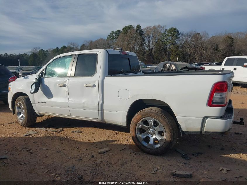 2019 Ram 1500 Big Horn/Lone Star 4X4 6'4 Box VIN: 1C6SRFBT9KN646059 Lot: 43938191