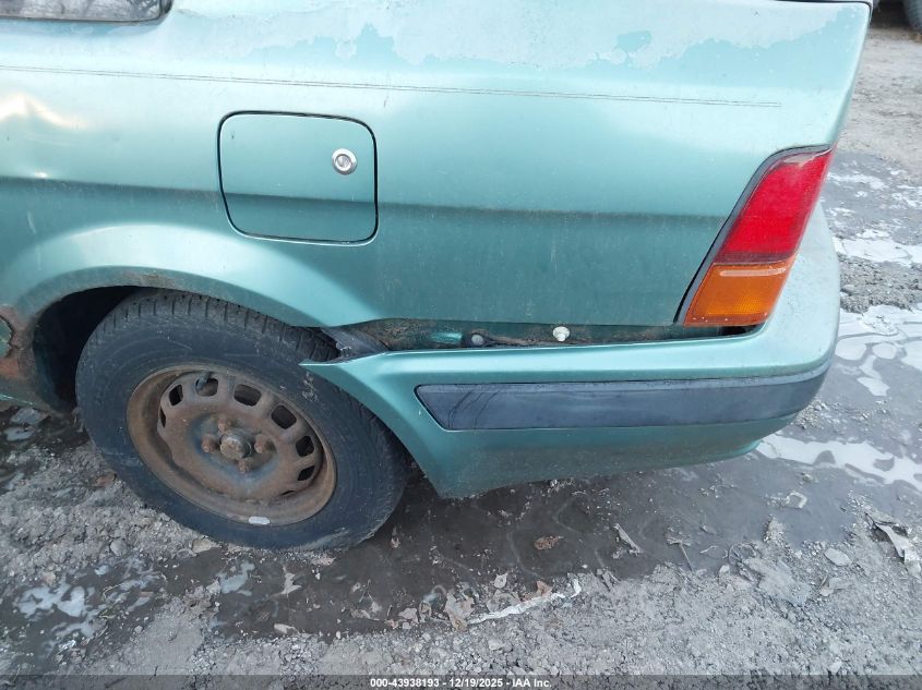 1995 Toyota Tercel Dx VIN: JT2EL56D3S0051086 Lot: 43938193