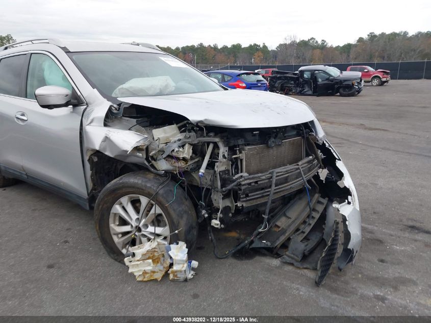 2015 Nissan Rogue Sv VIN: 5N1AT2ML9FC828532 Lot: 43938202