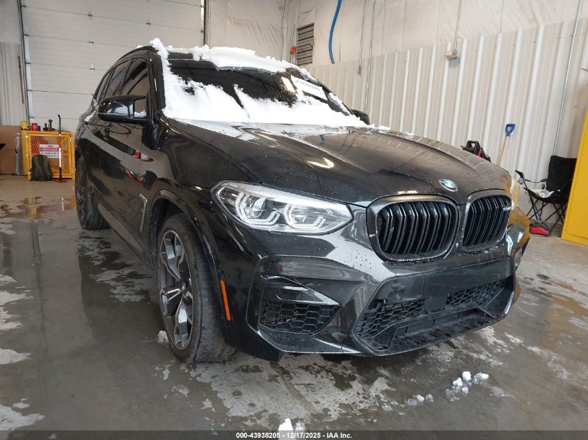 2021 BMW X3 M VIN: 5YMTS0C05M9E96329 Lot: 43938205