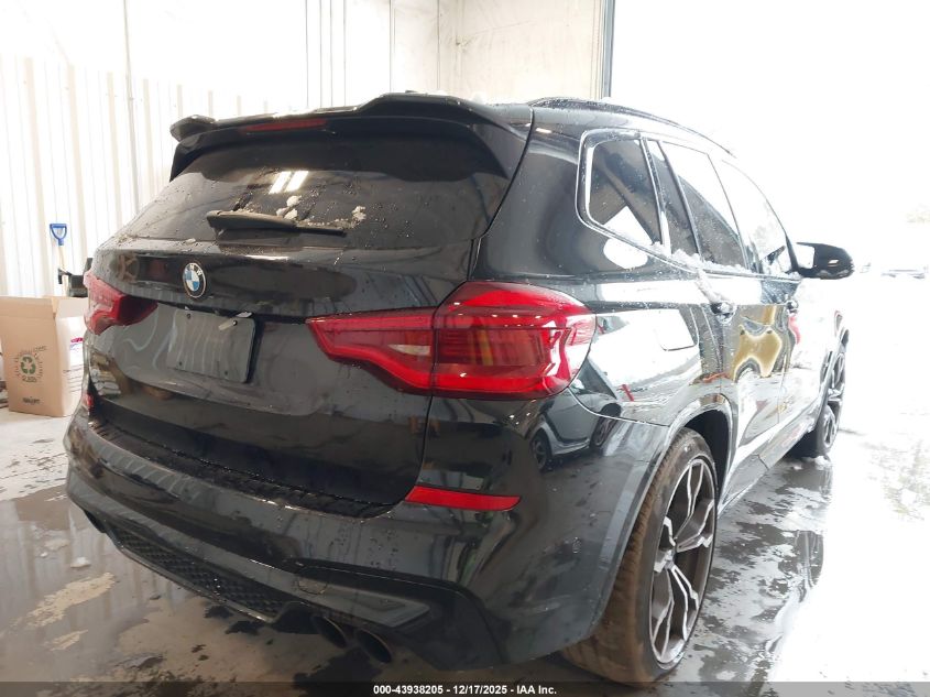 2021 BMW X3 M VIN: 5YMTS0C05M9E96329 Lot: 43938205