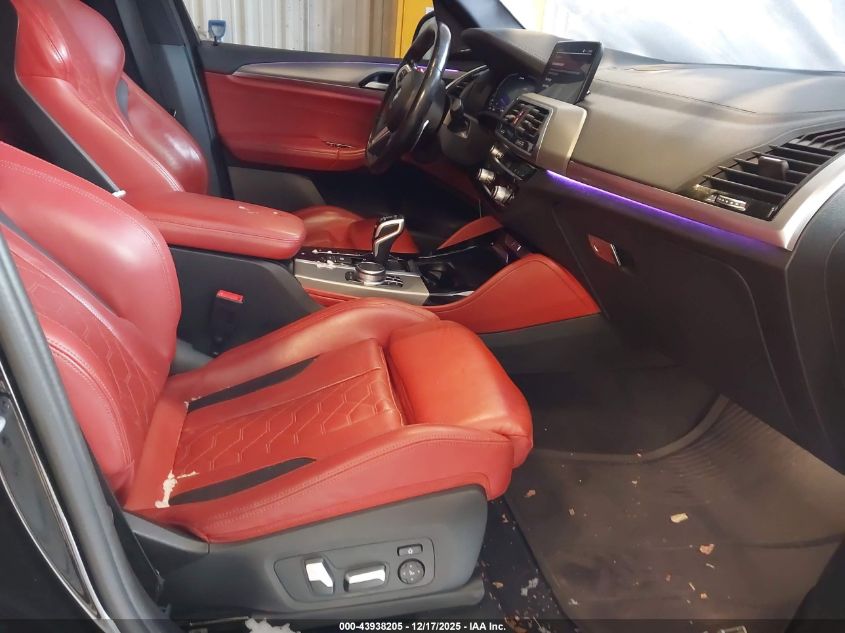 2021 BMW X3 M VIN: 5YMTS0C05M9E96329 Lot: 43938205