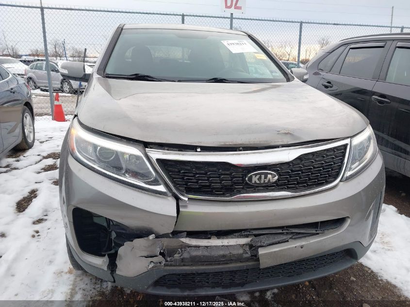 2014 Kia Sorento Lx VIN: 5XYKT3A64EG519588 Lot: 43938211