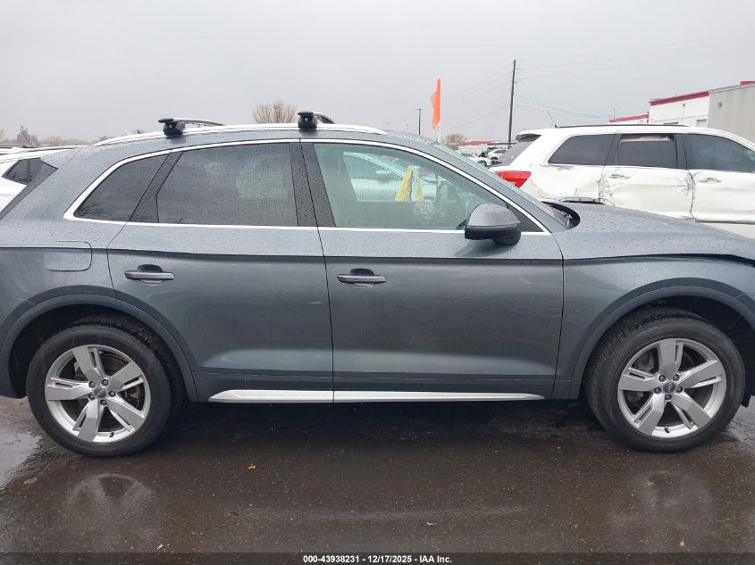 2019 Audi Q5 45 Premium VIN: WA1BNAFY6K2017450 Lot: 43938231