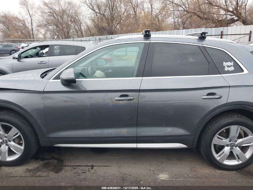 2019 Audi Q5 45 Premium VIN: WA1BNAFY6K2017450 Lot: 43938231