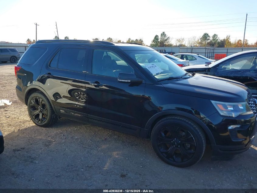 2019 Ford Explorer Sport VIN: 1FM5K8GT7KGB09690 Lot: 43938238