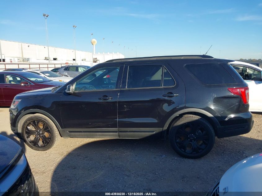 2019 Ford Explorer Sport VIN: 1FM5K8GT7KGB09690 Lot: 43938238