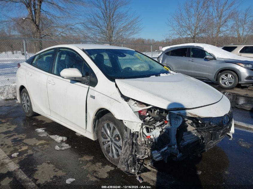 2021 Toyota Prius Prime Le VIN: JTDKAMFP6M3180297 Lot: 43938240
