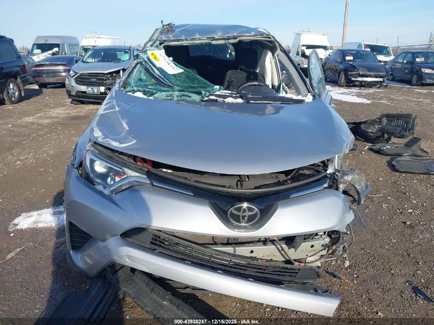 2017 Toyota Rav4 Le VIN: 2T3BFREV0HW644816 Lot: 43938247
