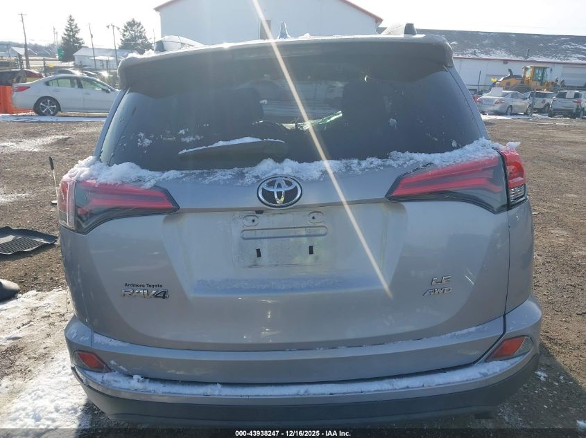 2017 Toyota Rav4 Le VIN: 2T3BFREV0HW644816 Lot: 43938247
