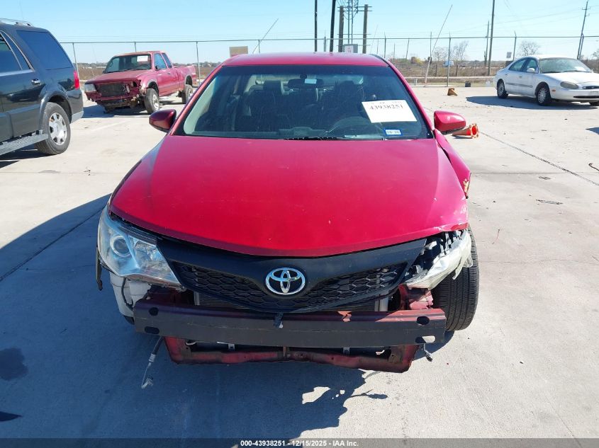 2014 Toyota Camry Se VIN: 4T1BF1FK2EU792055 Lot: 43938251