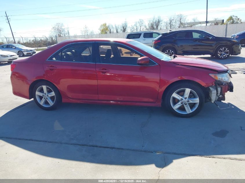 2014 Toyota Camry Se VIN: 4T1BF1FK2EU792055 Lot: 43938251
