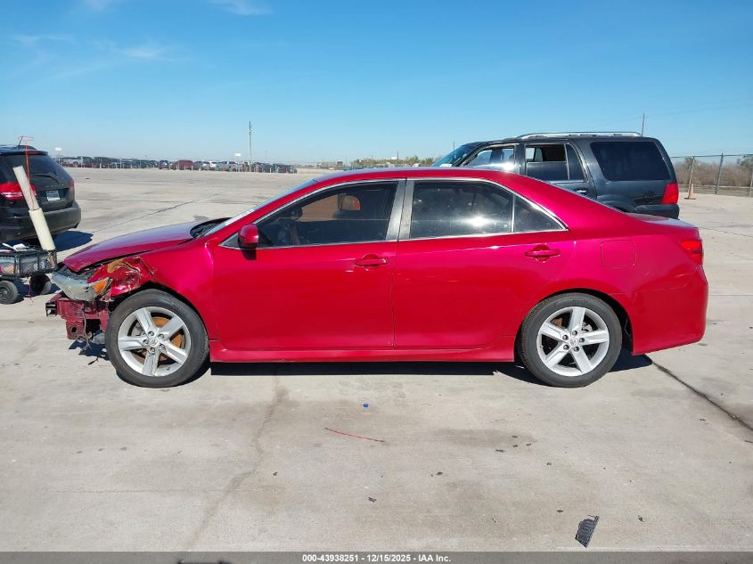 2014 Toyota Camry Se VIN: 4T1BF1FK2EU792055 Lot: 43938251