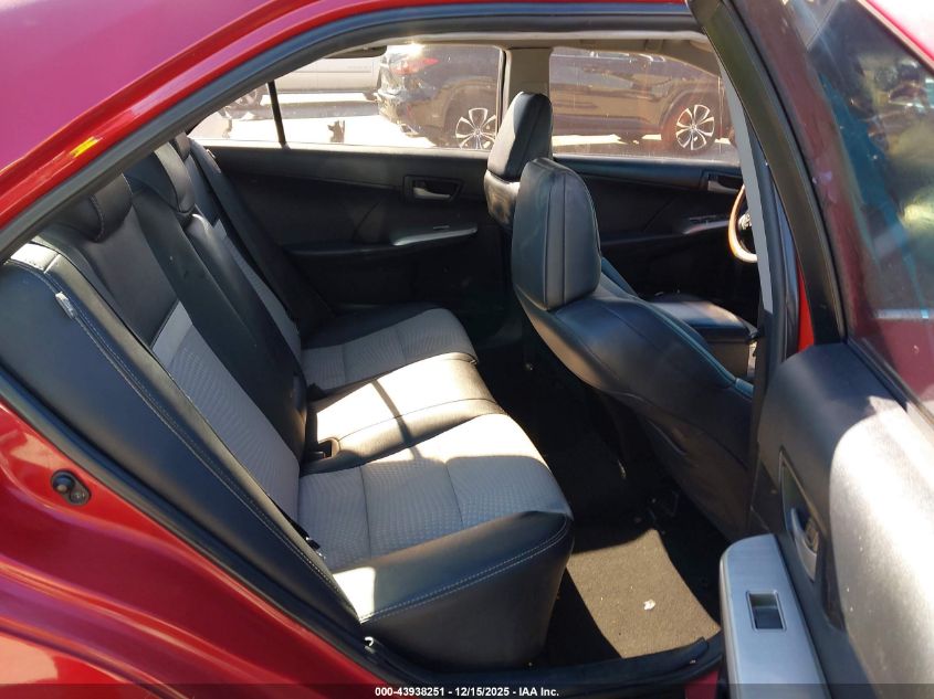 2014 Toyota Camry Se VIN: 4T1BF1FK2EU792055 Lot: 43938251