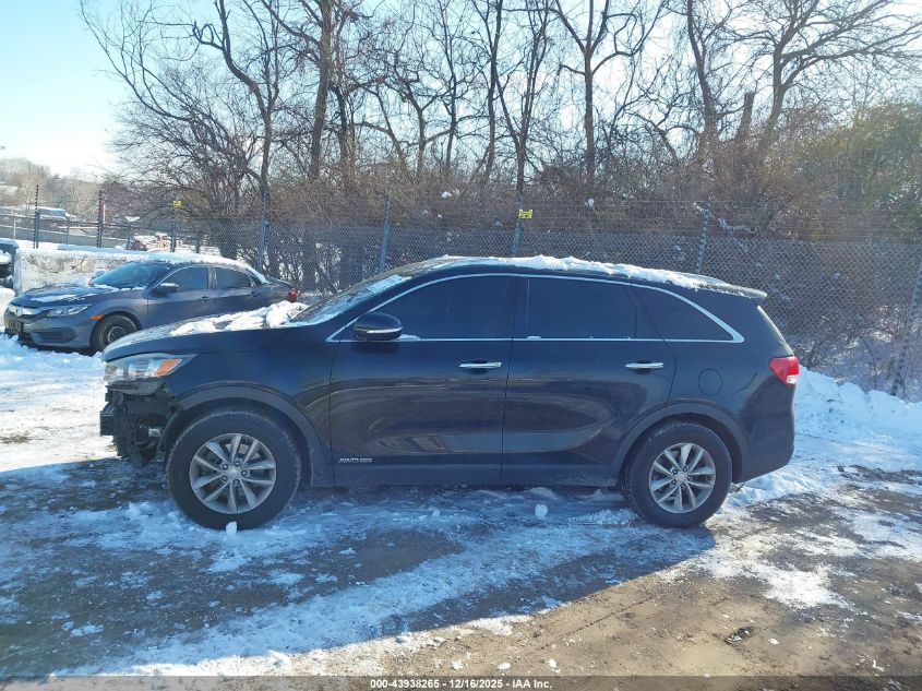 2017 Kia Sorento 3.3L Lx VIN: 5XYPGDA54HG227824 Lot: 43938265