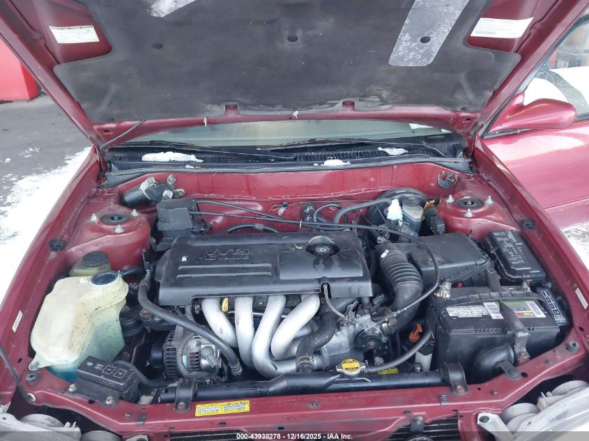 2001 Toyota Corolla Le VIN: 2T1BR12E61C491260 Lot: 43938278