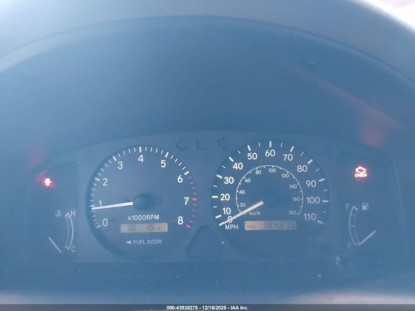 2001 Toyota Corolla Le VIN: 2T1BR12E61C491260 Lot: 43938278