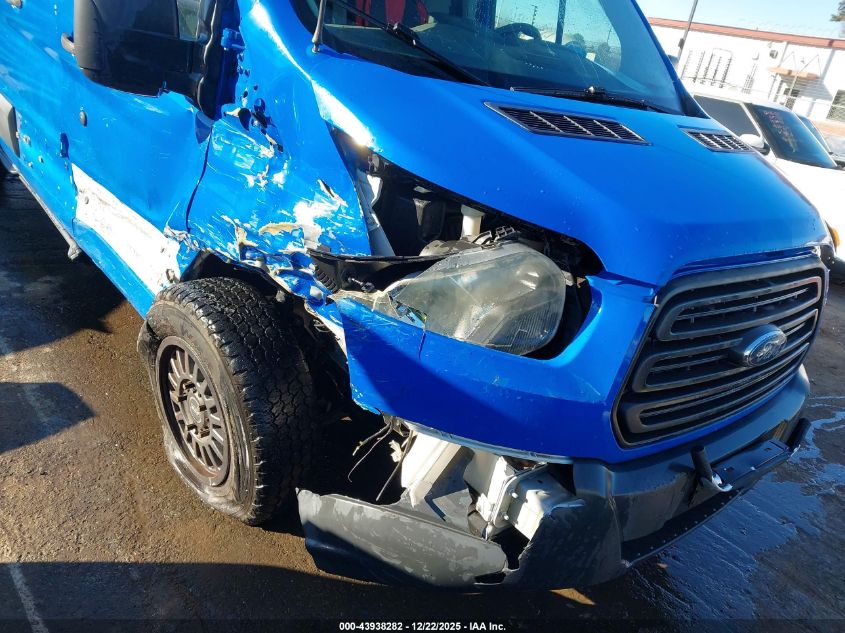 2015 Ford Transit-350 VIN: 1FTSW2ZG4FKA51825 Lot: 43938282