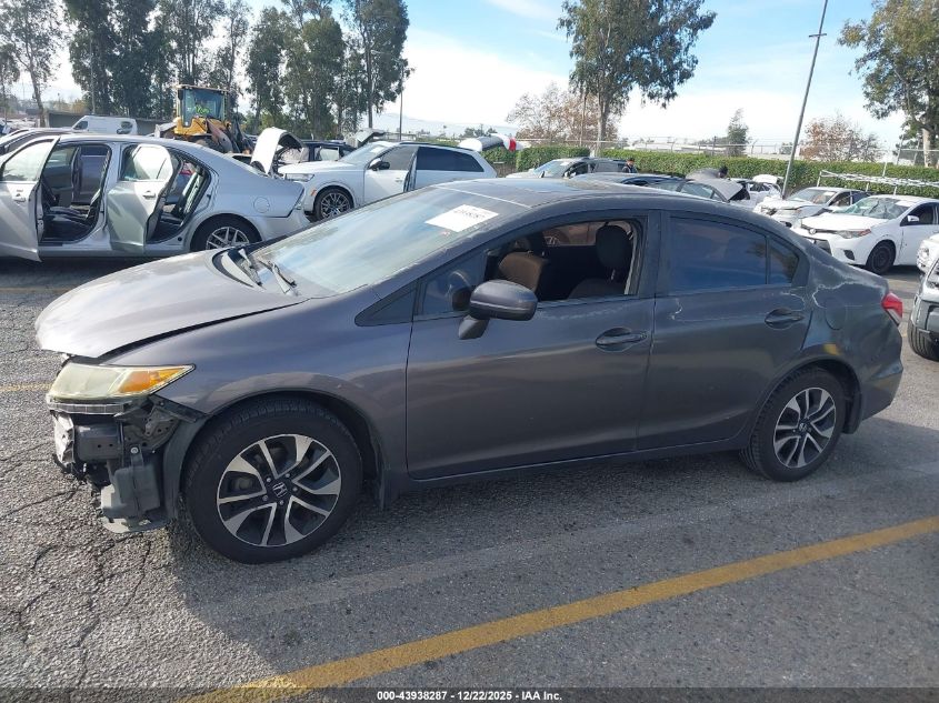 2014 Honda Civic Ex VIN: 19XFB2F83EE274515 Lot: 43938287